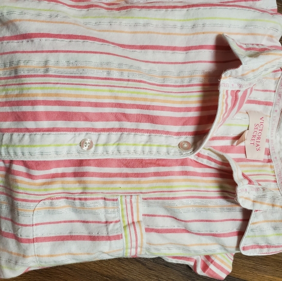 VS PJ Matching Small Set Pink Orange White - Picture 2 of 4